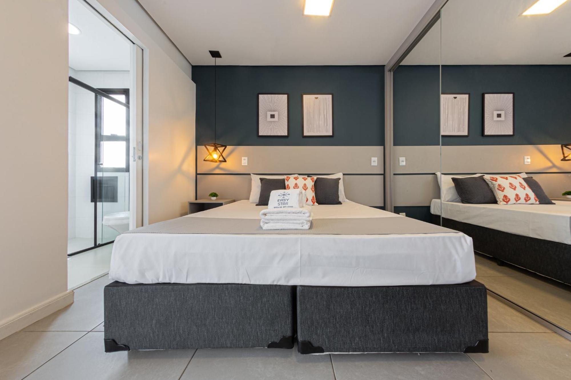 Apartment Easy Star - Lindo Aconchegante Lado Do Aero Congonhas - Ku02h *