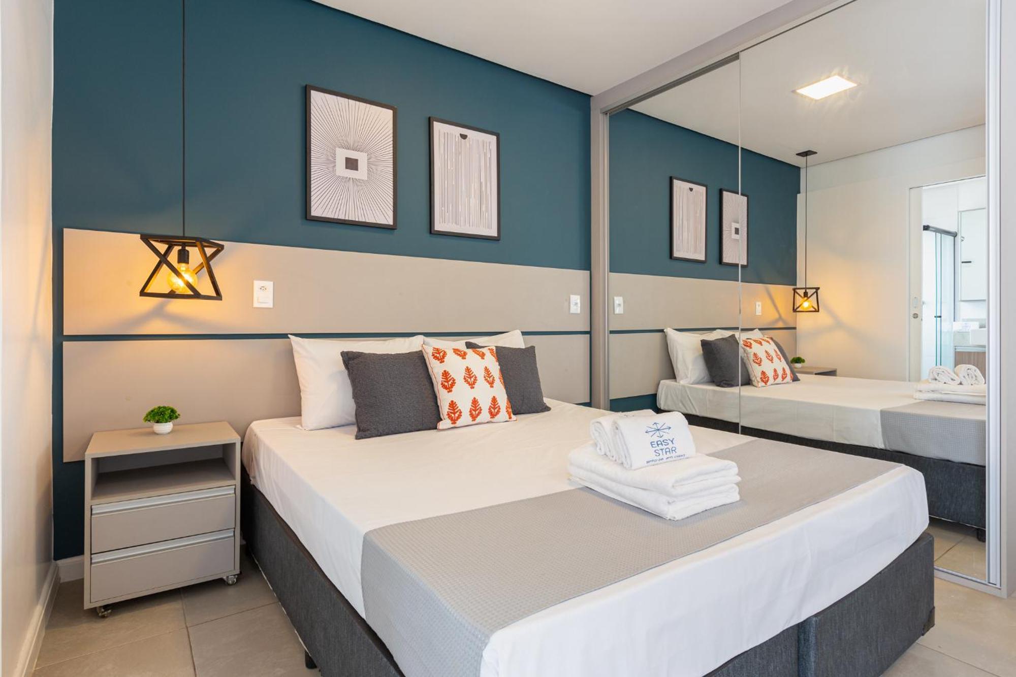 Apartment Easy Star - Lindo Aconchegante Lado Do Aero Congonhas - Ku02h *