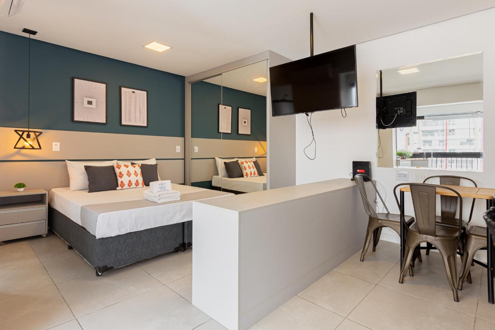 Easy Star - Lindo Aconchegante Lado Do Aero Congonhas - Ku02h Apartment *